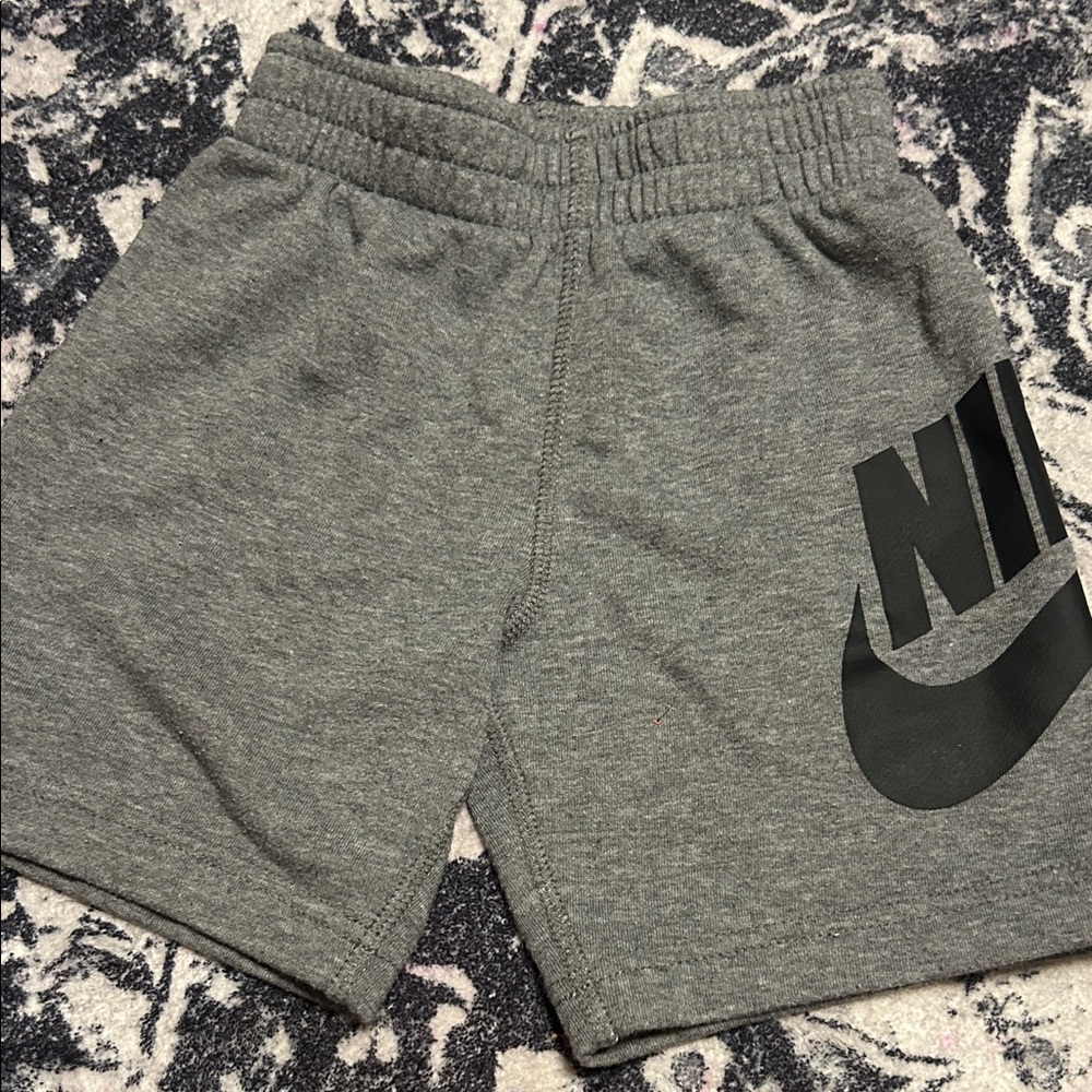 Nike Kids Charcoal Gray Shorts